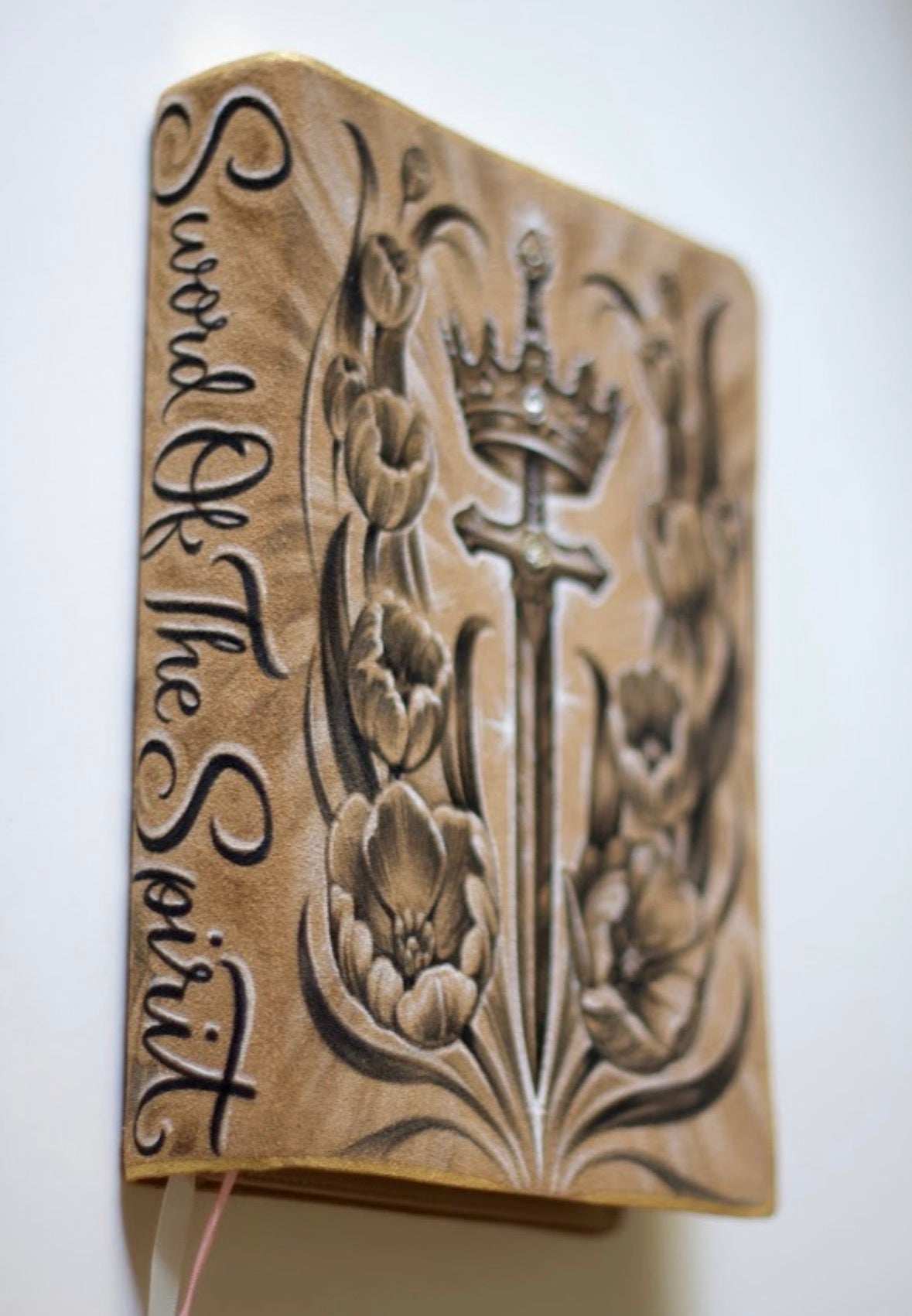 Christ Is King - One of A Kind Custom Large Bible