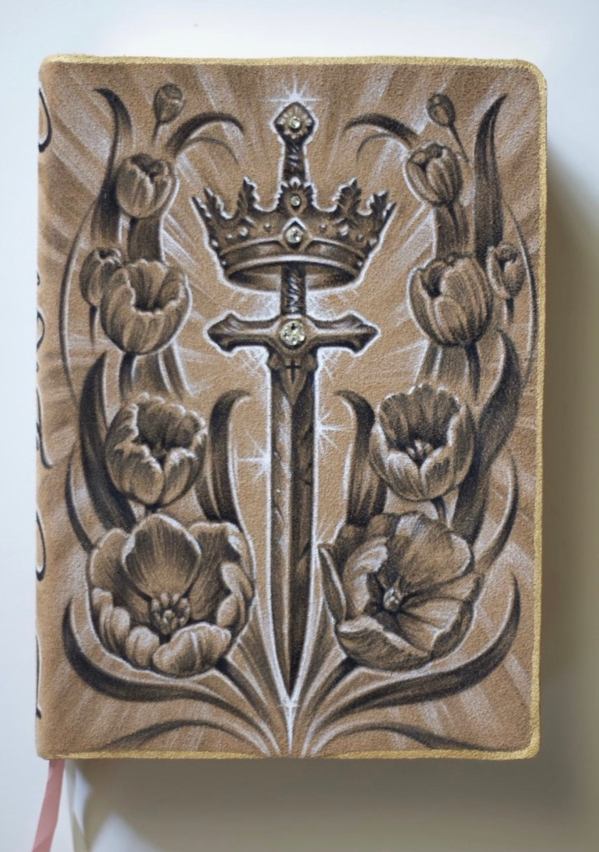 Christ Is King - One of A Kind Custom Large Bible