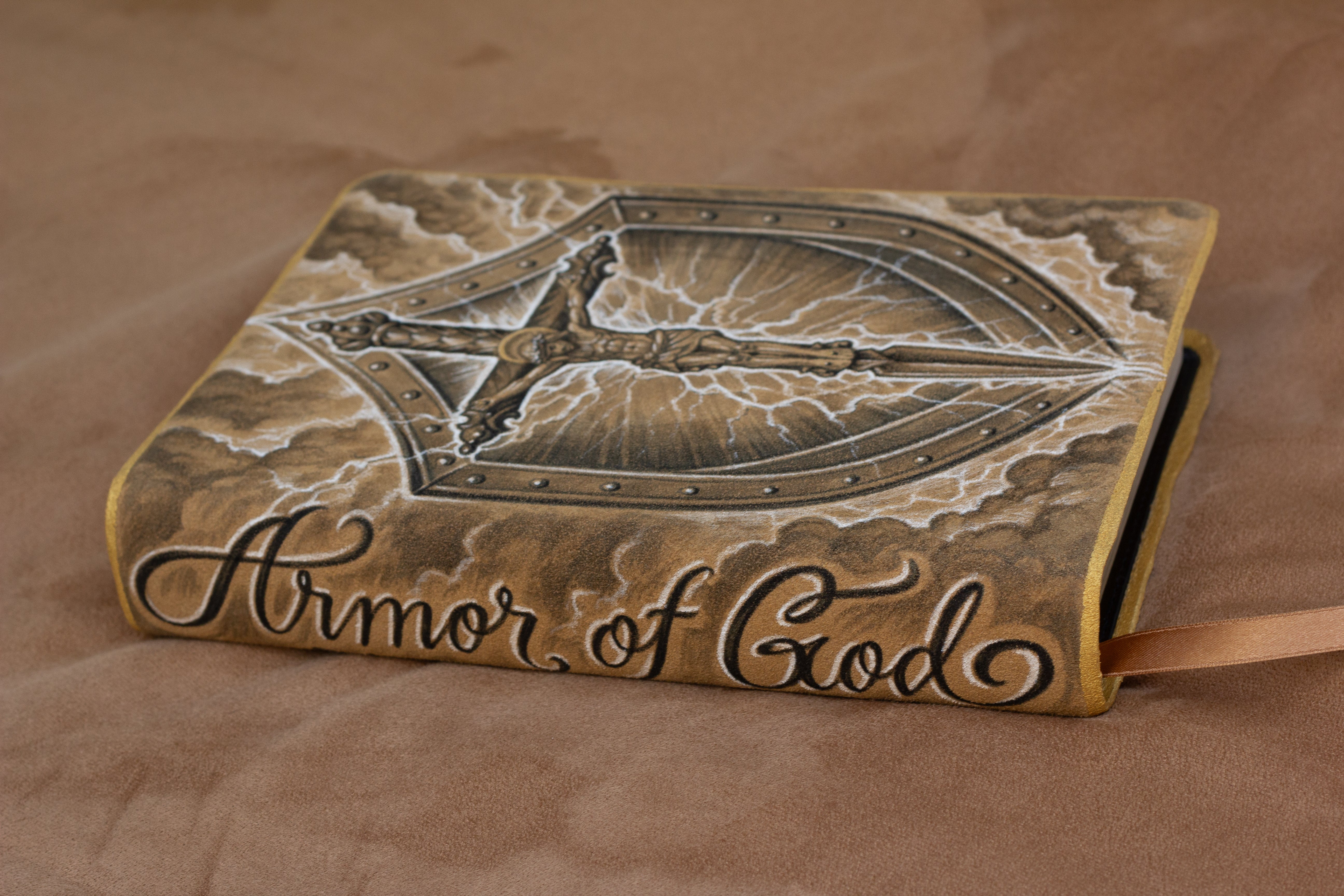 The Sword of Faith - One of A Kind Custom Large Bible